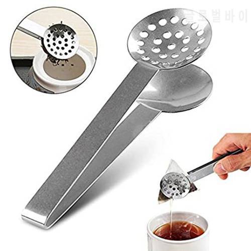 Stainless Steel Thickened Lemon Clip Multifunctional Creative Tea Clip Kitchen Small Tool Tea Bag Clip Tea Clip