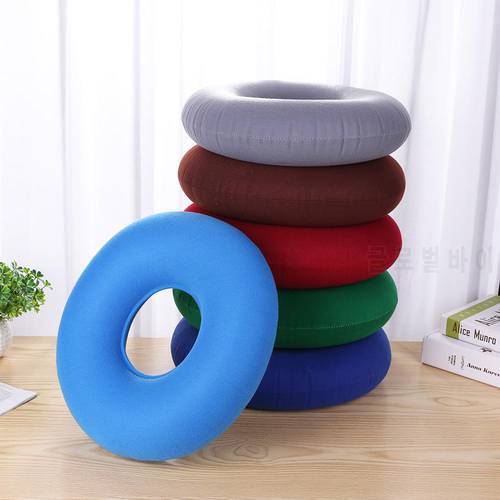 Hip Support Inflatable Seat Cushion Circular Massage Anti Bedsore Pad Chair Mat Ring Elastic Durable Inflatable Seat with Pump