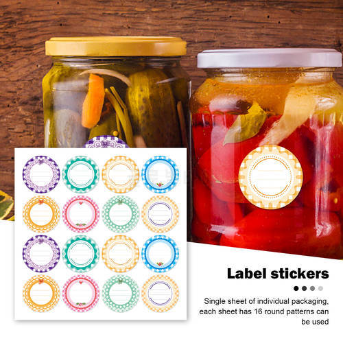 Dissolvable Canning Labels for Jars and More Mason Jar Adhesive Stickers Paper Label for Homemade Easy Clean Leaves No Residue