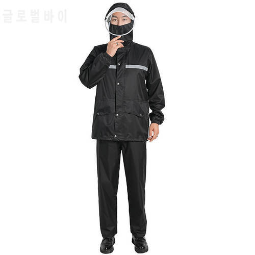 Upgraded Waterproof Raincoat Suit Outdoor Fishing Fashion Sports Raincoat Unisex Riding Motorcycle Rainwear Suit Adult Rain Jack