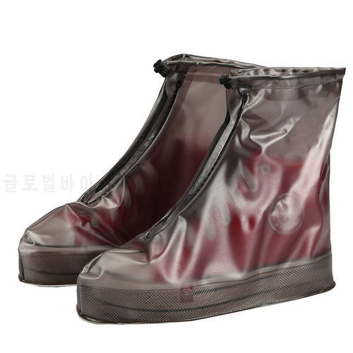Men Women&39s Reusable Shoes raincoat Thicker Non-slip Waterproof shoe cover Rain Waterproof Boots Cover Heels Boots