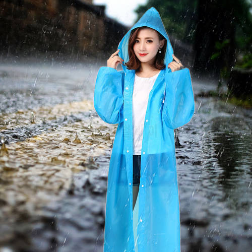 Unisex Women Men Rain Coat Impermeable Adult Outdoor RainWear Waterproof Raincoat Portable Clear Rain Cloth Suit For Bike Riding