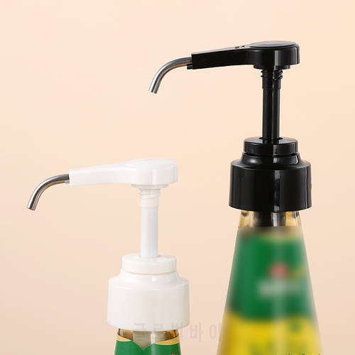 Syrup Ketchup Vinegar Olive Oil Bottle Head Pressure Nozzle Household Oyster Sauce Push-type Pump Kitchen Accessories
