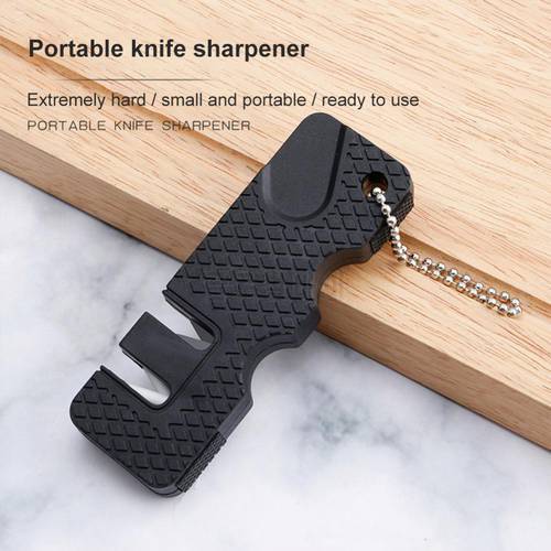 Portable Knife Sharpener Professional Knife Scissors Sharpening Tools Household Fruit Knife Sharpening Stone Kitchen Supplies