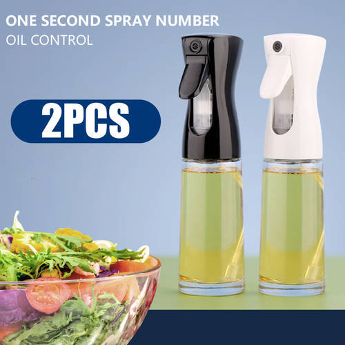 Olive Oil Spray Bottle BBQ Leakproof Pump Type Kitchen BBQ Tools Refillable Dispenser Oil Spray Kitchen Salad Baking Roasting