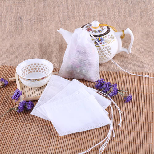 100/200/300 Pcs Empty Tea Bags With String Food Grade Heal Seal Filter Paper For Loose Tea Leaves Teaware Disposable Tea Bags