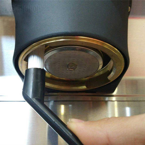 Coffee Machine Cleaning Brush Coffee Espresso Machine Coffee Grime Plastic Handle Cleaner Tools