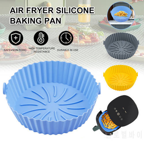 Silicone Air Fryer Paper Liners Replacement Reusable Air Fryer Pot Basket Cooking Utensils Air Fryer Baking Paper