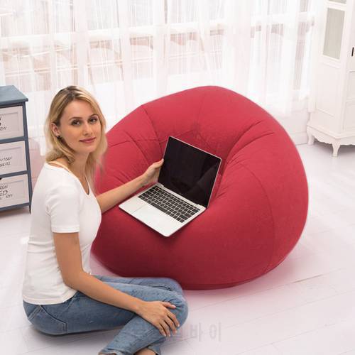 Inflatable Couch Chair Sofa Bean Bag Chair For AdultsInflatable Furniture For Bedroom Movie Night