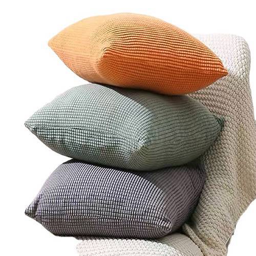 Nordic Home Decoration Simple Square Velvet Sofa Living Room Bar Pillow Coverscase Backrest Pillow Covers