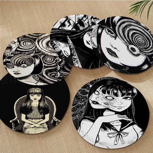 Horror Anime Junji Ito Tomie Tie Rope Chair Mat Soft Pad Seat Cushion For Dining Patio Home Office Indoor Outdoor Sofa Cushion