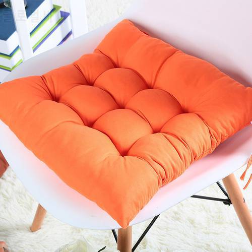 Square Chair Cushion Non-Slip Comfortable Warm Seat Floor Cushion Pillow For Home Office UD88