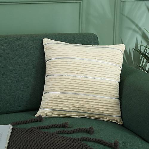 2021 Luxury Bronzing Cushion Cover 45*45cm Pillow Covers Velvet Pillowcase Home New Year Decorative Sofa Throw Pillowcase