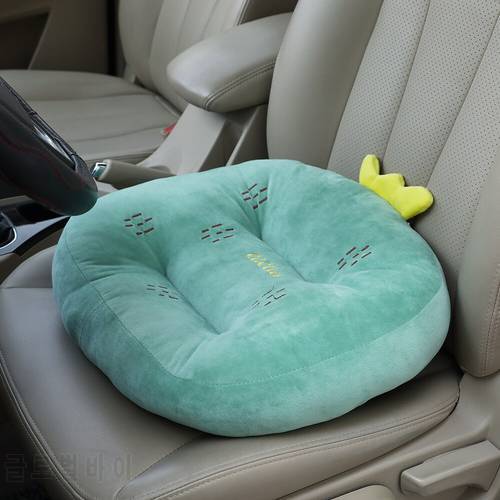 Cartoon Car Cushion Office Thickened Chair Cushion Increased Cushion Summer Student Breathable Learning Car Cushion