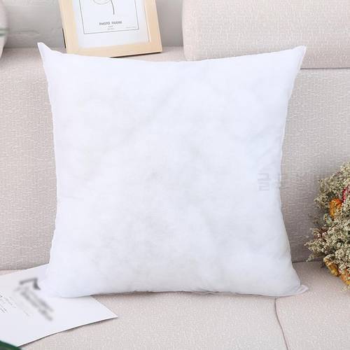 45*45cm White Cushion Filler 3D ppcotton Cotton Throw Pillow Inner Core Decor Car Chair Soft Seat Cushion