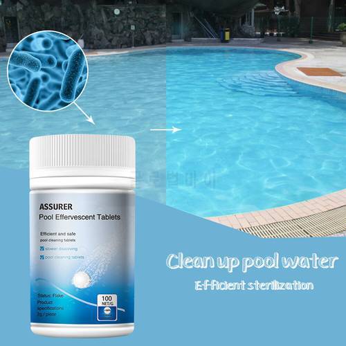 50/100pcs Clean Spot Effervescent Spray Cleaner Swimming Pool Bathroom Toilet Floor Cleaning Tools Household Cleaning Product