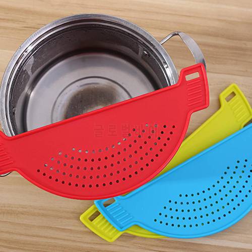 Plastic Pot Funnel Strainers Water Filters Rice Accessories Pot Pan Bowl FunnelFruit Vegetable Wash Colander Kitchen Tools 2022