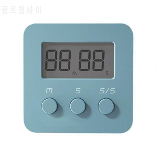 LED Study Timer Simple Operation Long Battery Life ABS Sound Reminder Alarm Timer for Kitchen Tools