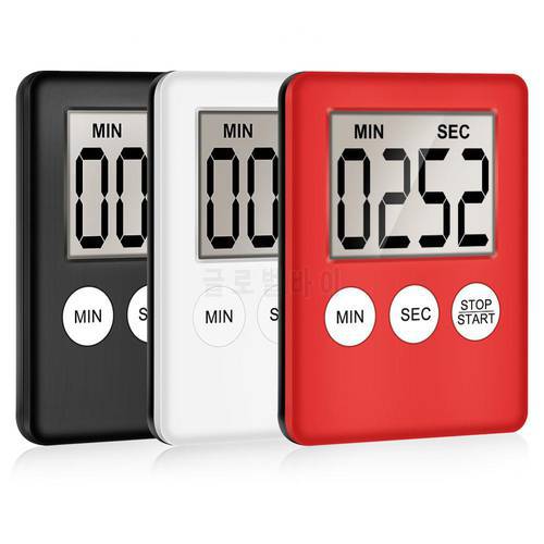 Digital LCD Magnetic Cooking Baking Countdown Kitchen Timer Timer Electronic Timer Learning Timer Loud Alarm Clock Countdown