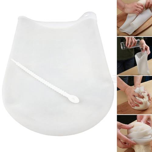Newly Silicone Kneading Dough Mixer Bag for Bread Pastry Pizza Non-Toxic Multifunction Cooking Tool