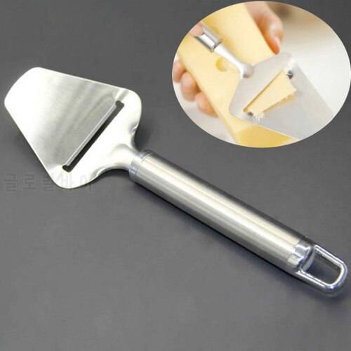 Stainless Steel Cheese Plane Slicer Silver Cheese Butter Grater Cutter For Easy Kitchen Tools