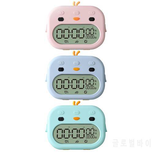 Digital Kitchen Timer Time Management Electronic for Study Exercise Cooking Homework