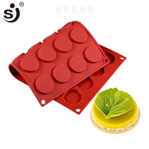 SJ 3d Cake Decorating Tools Silicone Mold For Chocolate Decorations Cake Mold Round Shape Baking Pastry Tools