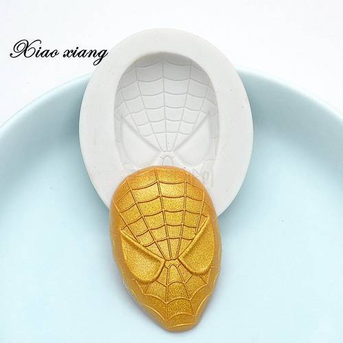 Super Hero Silicone Molds Cake Decorating Tools 3D Fondant Mold for Caking Decoration Chocolate Candy Mold Baking Tools M352