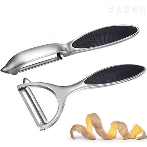 1PC Stainless Steel Vegetable Peeler Multi-function Carrot Grater Handheld Planer Apple Fruit Cutter Tool Kitchen Accessories