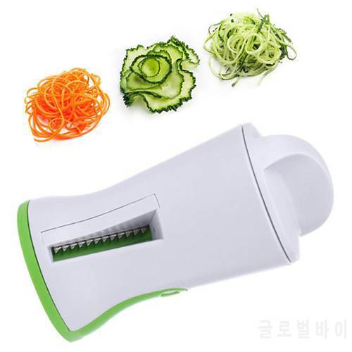 Hot Handheld Kitchen Cutter Chopper Vegetable Slicer Spiral Grater Cooking Tool