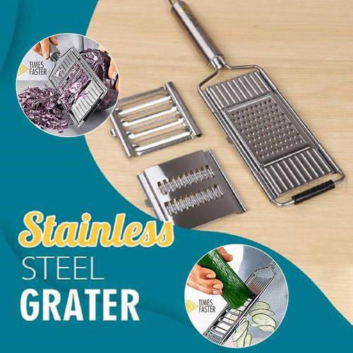 Grater Cutter Stainless Steel Multi-function Slicer Removable Slicing Knife Vegetable And Fruit Peeler Kitchen Tools Accessory