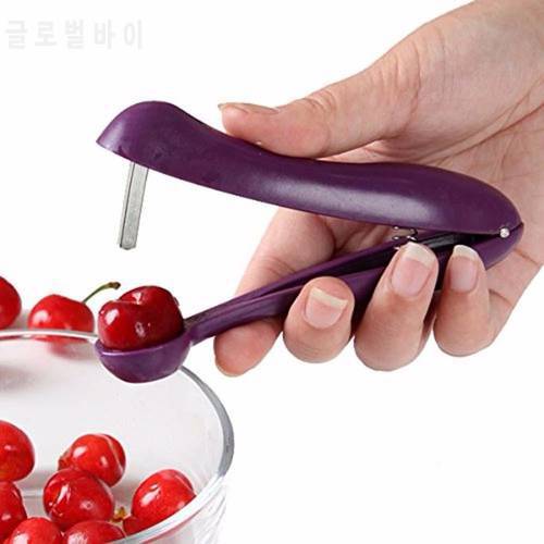 1pc Cherry Fruit Kitchen Pitter Remover Olive Core Seed Kitchen Vegetable Pit Tool Gadgets Accessories