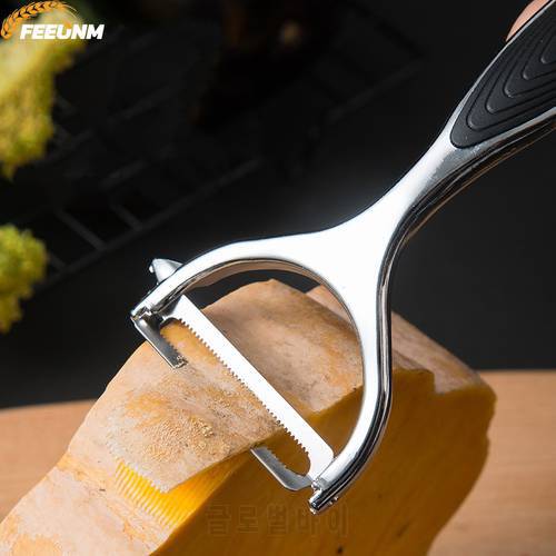 Stainless Steel Kitchen Accessories Multi-function Vegetable Peeler Cutter Potato Carrot Grater Fruit Vegetable Salad Tools