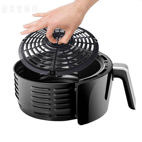 1pcs Air Fryer Grill Pan Air Fryer Tray Multifunctional Grill Pan For Electric Air Fryer Accessories Replacement Parts
