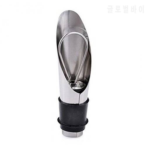 stainless steel Stopper Red Wine Aerator Pour Spout Bottle Stopper Decanter Pourer Aerating Wine Accessories