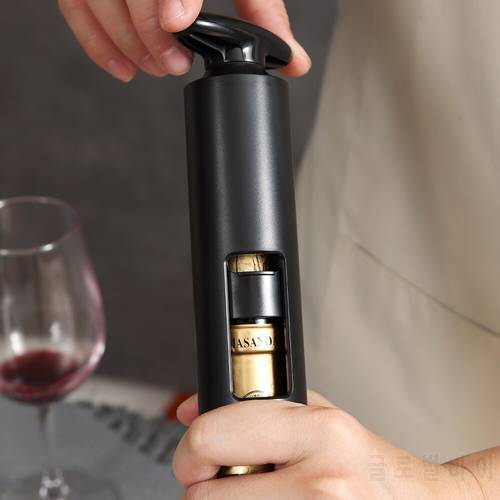 Bar Accessories Portable Corkscrew Air Pump Wine Bottle For Wine Bottles Opener Tools Kitchen Pressure Take OutJ ar Cork Remover