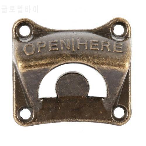 Drinking Accessories Opener Tool Opener Wall Mounted Vintage Bottle Wine Beer Tools Bar Home Decor Kitchen Party Supplies