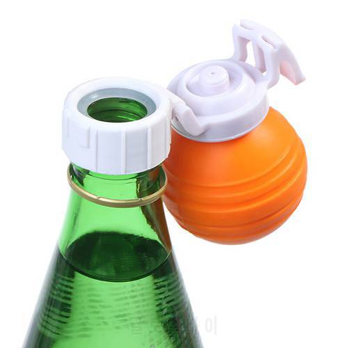 1pc Soda Bottle Lid Sealing Beverages Bottle Cap Carbonated Drink Leak-proof Cover Manual Inflation Bottle Lid