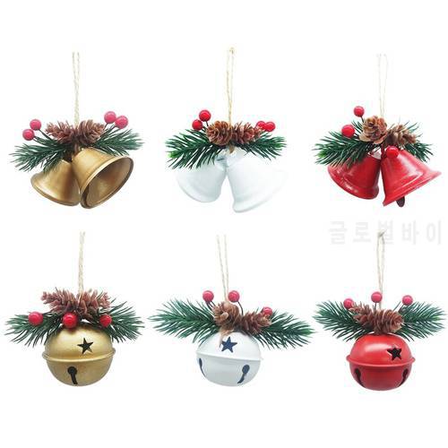 Xmas Bell Jingle Bells Christmas Tree Ornaments Decor Christmas Tree Pendant