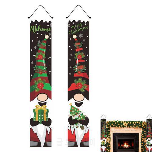 Christmas Banners Snowflake Christmas Hanging Signs For Home Decor Winter Rustic Hanging Decor For Christmas Door Decorations