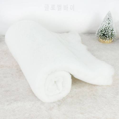 100*150cm Christmas Snow Cover Blanket Artificial Cotton Blanket For Christmas Tree Skirts BackDecoration Fake Snow Carpet