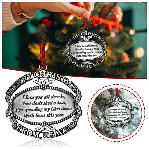 Part Of My Heart Is In Christmas Tree Memorial Ornament Pendant Memorial Ornament In Heaven Home Decoration 2022 Souvenir