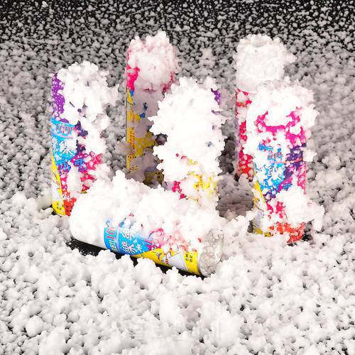 Christmas Snow Spray Ribbon Spray Artificial Snow Fake Snow Snow Shooting Props Flying Snow Can Simulation White Marriage
