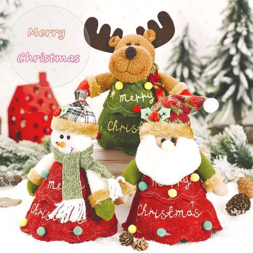 Christmas Decoration Tree-shaped Cartoon Creative Apple Bag Candy Lunch Bags Christmas Ornaments Xmas Holiday Party Santa Sack