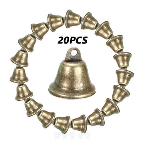 20pcs 38mm Brass Christmas Bell For Party Wedding Home Xmas Tree Decoration Jewelry Finding DIY Bells Crafts