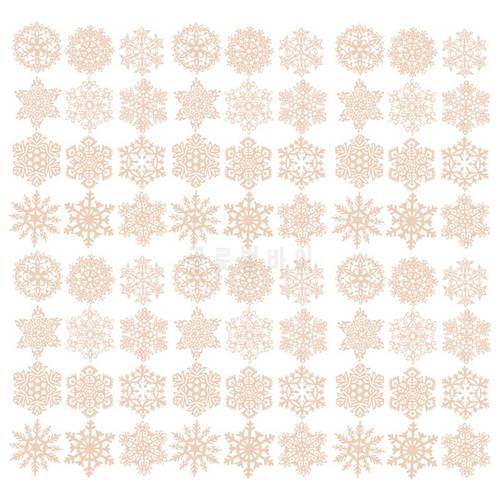 Christmas Snowflake Pendants White Snowflake Decor For home Hanging Pendants 2022 Gifts Xmas Tree Ornaments Window Decoration
