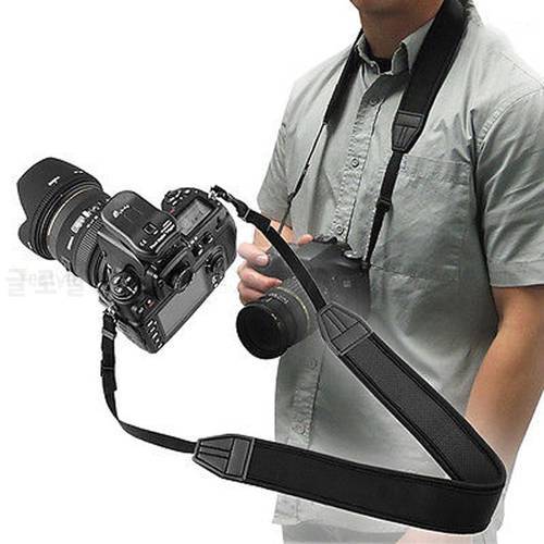 1pc Adjustable Elastic Neoprene Neck Strap Belt for Canon Nikon Sony Pentax DSLR