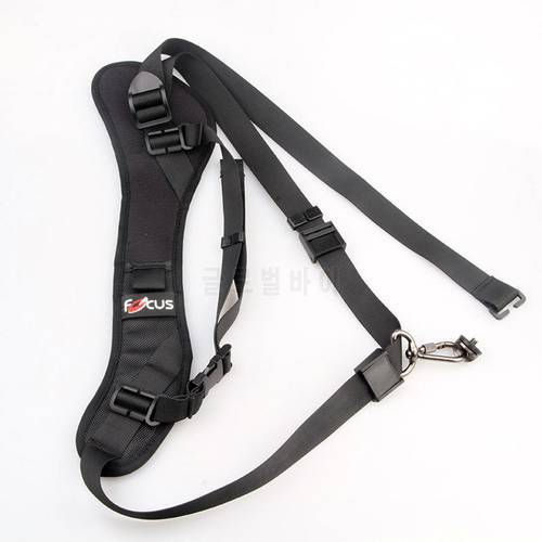Fashion Carry Speed Belt soft Shoulder Foucs F1 Quick Rapid Camera Single Shoulder Sling Black Belt Strap for DSLR Camera 100PCS