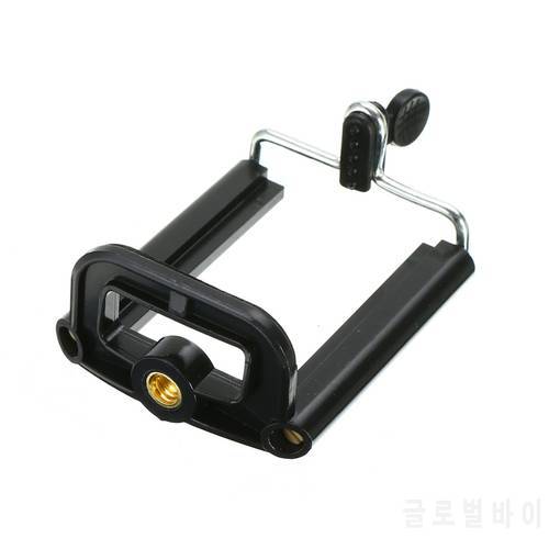 Mayitr 1pc Cell Phone Holder Clip High Quality Tripod Camera Stand Mount Adapter Clip for Phone Camera
