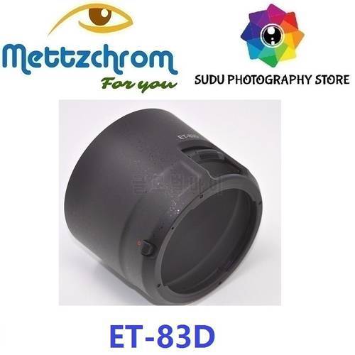 Mettzchrom ET-83D Bayonet Mount Lens Hood For Canon EF 100-400mm f/4.5-5.6L IS II USM Lens ET83D